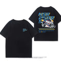 NSR250R-KV3 Classic Two-Stroke Nostalgic Motorcycle Memory Cotton Round-Neck Casual Short-Sleeved T-Shirt