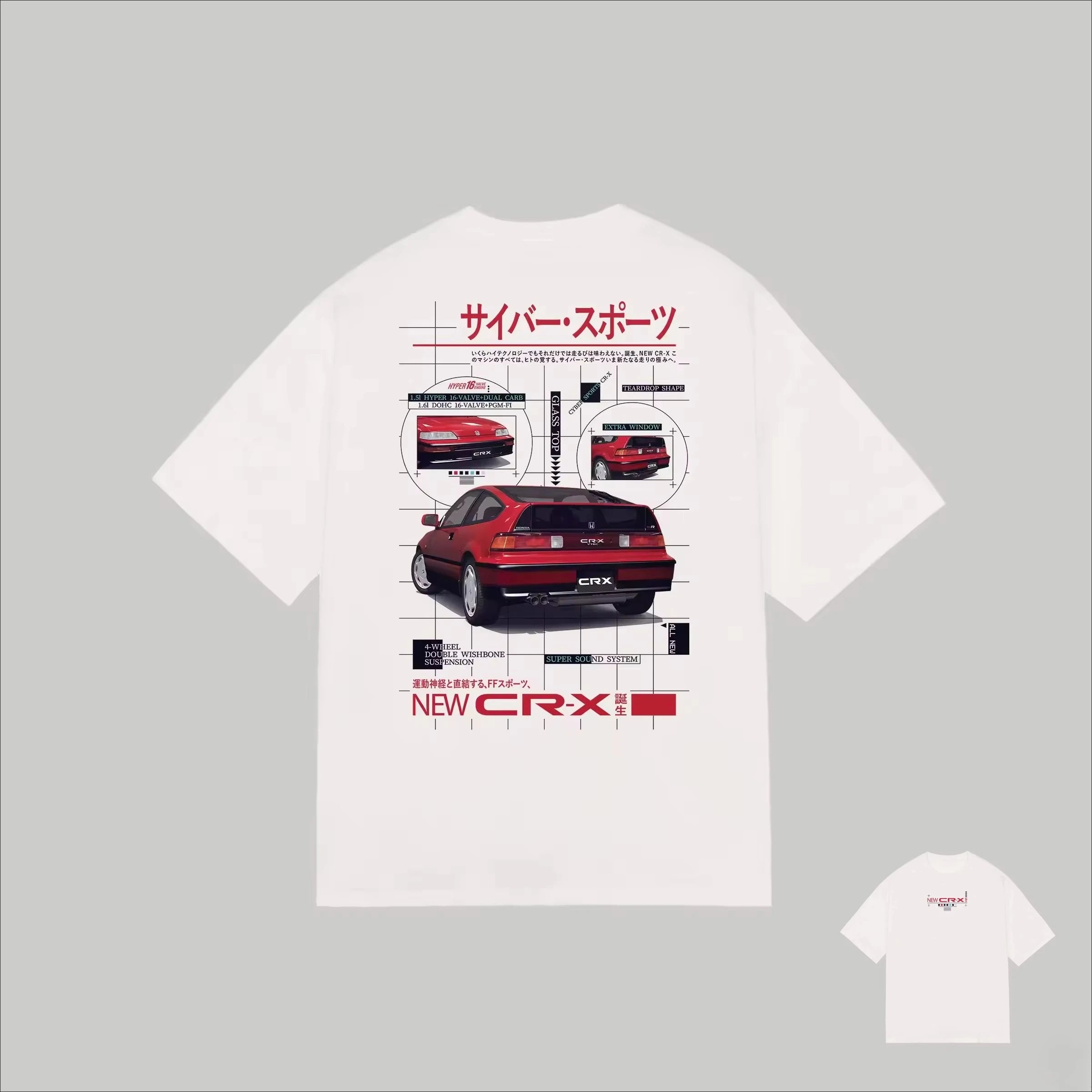 2025 Summer  Automobile and Motorcycle Clothing Comfortable Classic Logo Pattern Licensed Clothing Shortsleeved T-Shirt Top